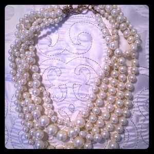 Jcrew Layered pearl necklace